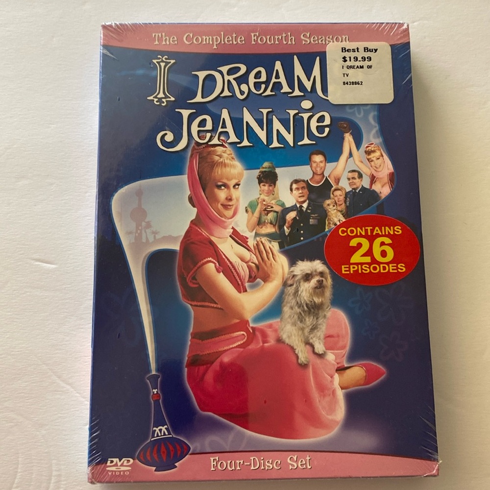 I Dream of Jeannie season 4 dvd set